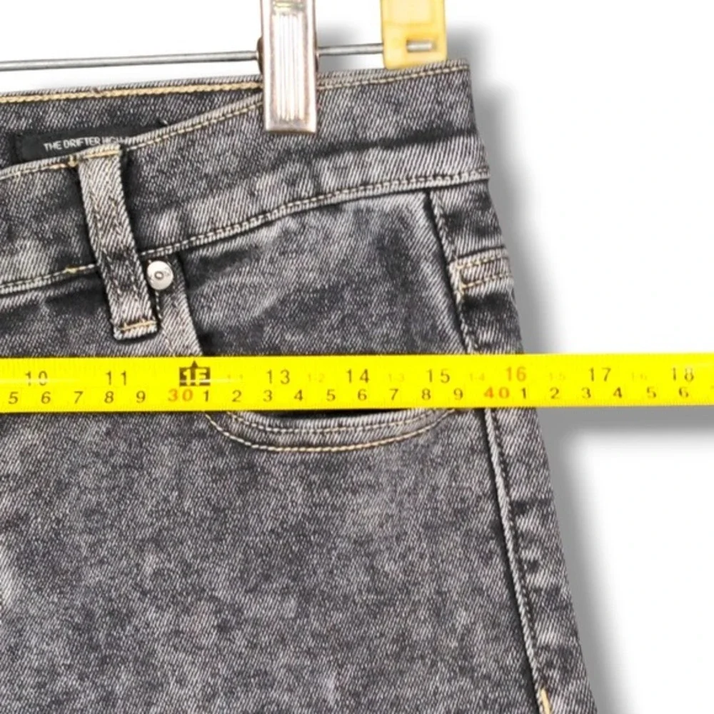 KENDALL + KYLIE The Drifter High Rise Denim Shorts‎ 11/30 Black Acid Wash Cutoff